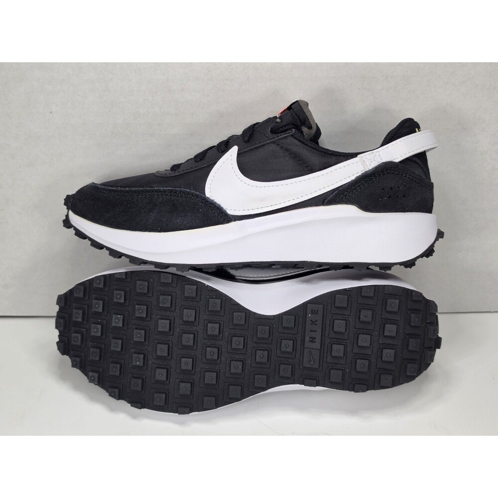 Nike Women's Size 5.5 Waffle Debut Shoes, Black/White-Orange-Clear, DH9523-002 - Picture 8 of 8